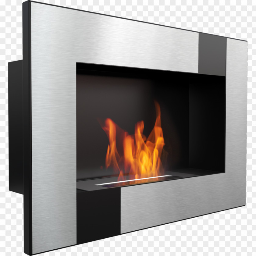Stove Bio Fireplace Ethanol Fuel Wall PNG