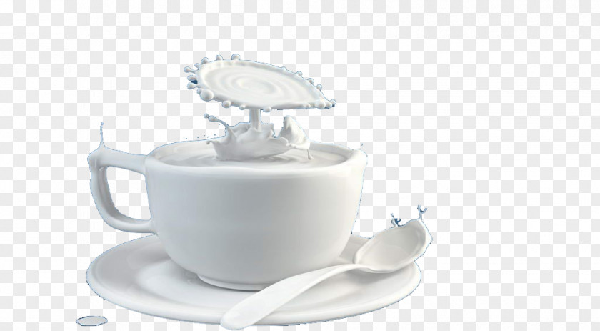 Yogurt Soured Milk Coffee Cup Cow's PNG