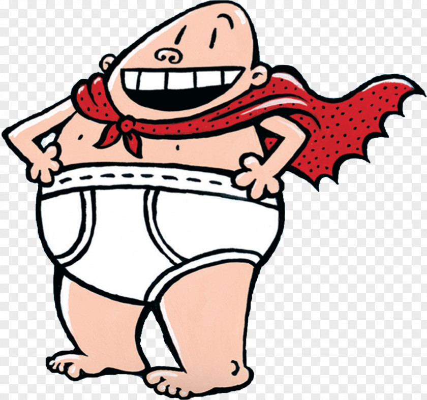 Book The Adventures Of Captain Underpants Children's Literature Character PNG