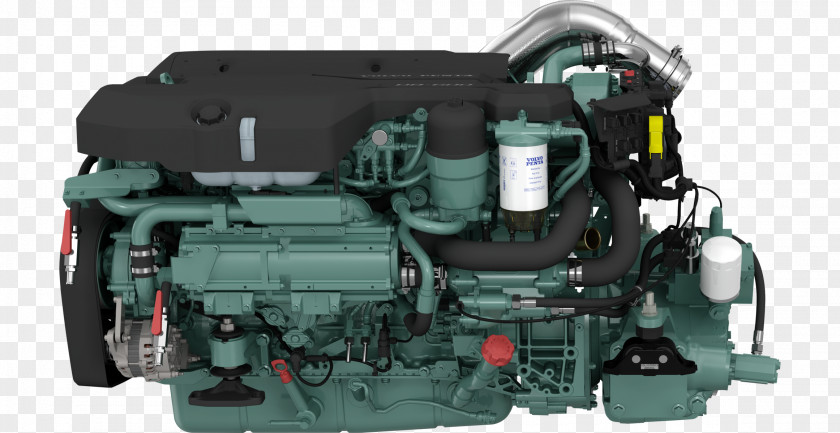 Engine AB Volvo Common Rail Penta Inboard Motor Diesel PNG