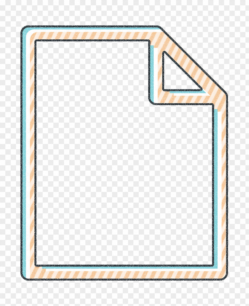 Picture Frame Rectangle App Icon Document Essential PNG