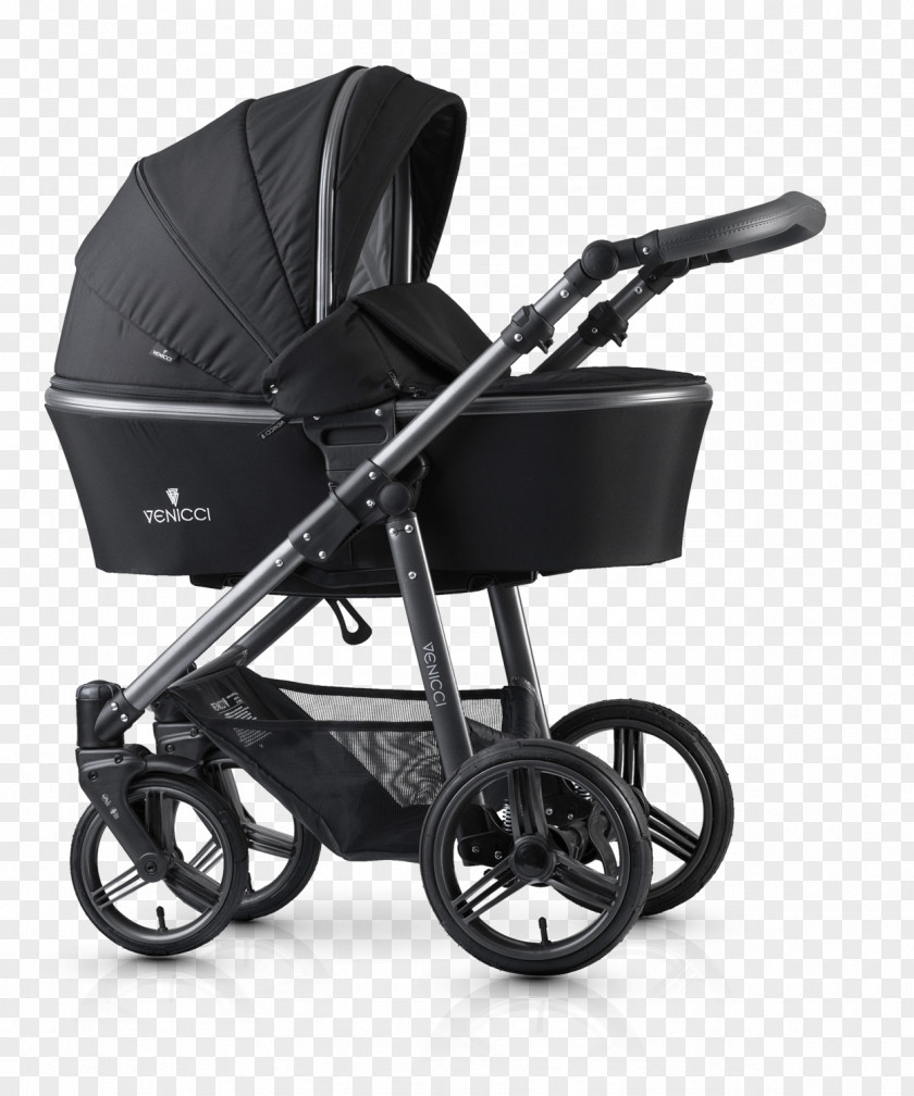Pram Venicci Special Edition Silver Baby Strollers Transport Grey PNG