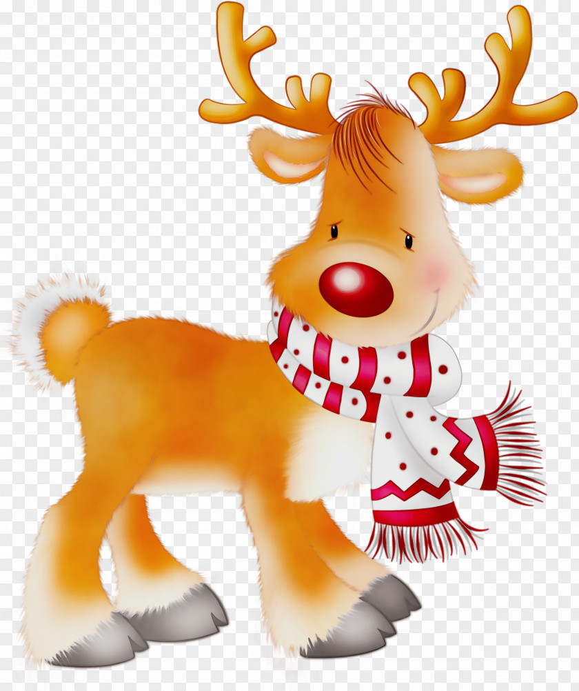 Toy Stuffed Reindeer PNG