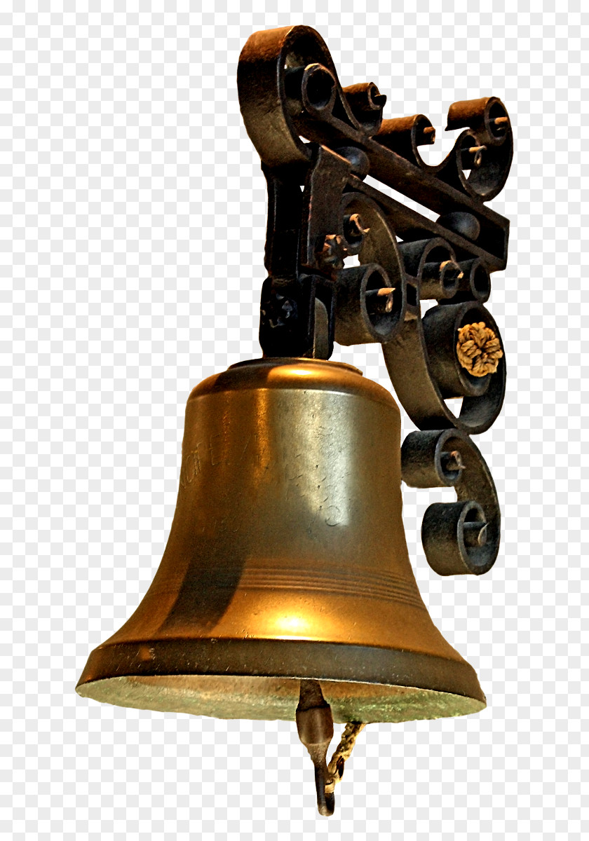 Brass Ghanta Church Bell 01504 PNG