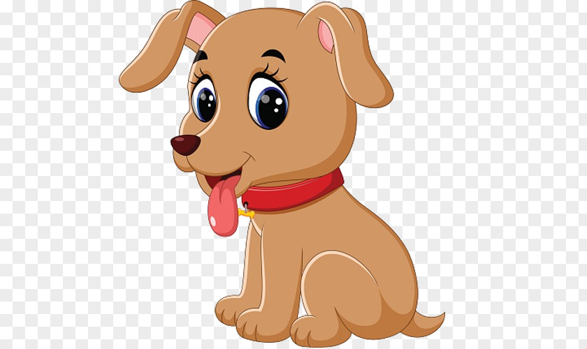 Cute Dog Puppy Cartoon Clip Art PNG