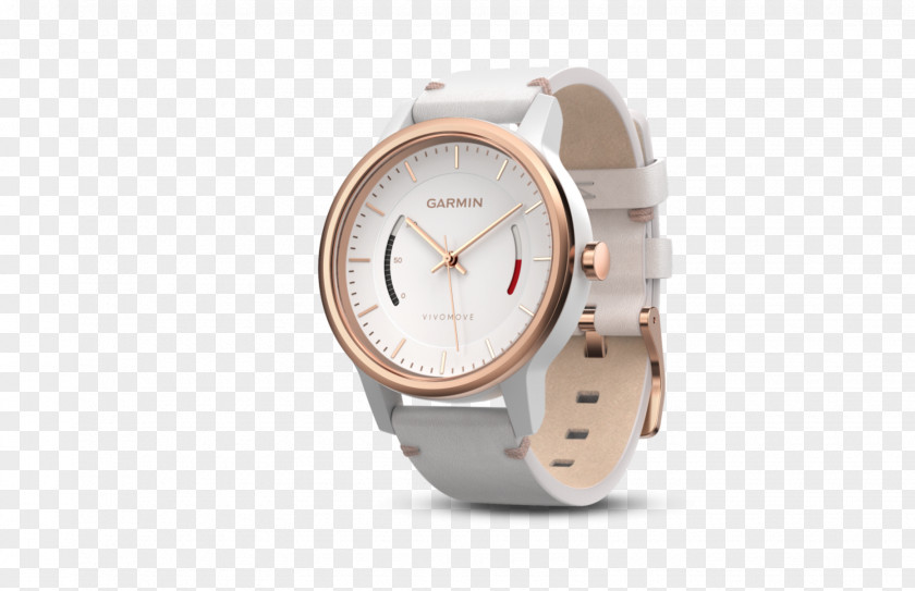 Rosegold Activity Tracker Garmin Vívomove HR Ltd. Vívoactive Smartwatch PNG