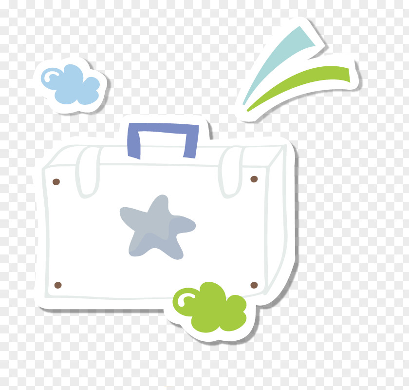 Suitcases Cartoon Animation Illustration PNG