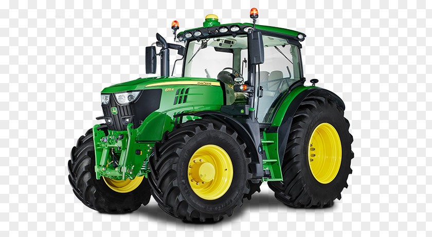 Traktor John Deere Two-wheel Tractor Agriculture Agricultural Machinery PNG