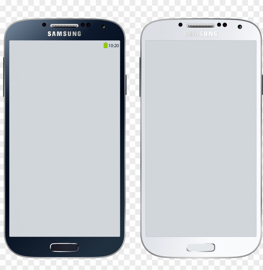 Vector Painted Samsung Mobile Phones Galaxy S4 S5 S8 S6 Note Series PNG