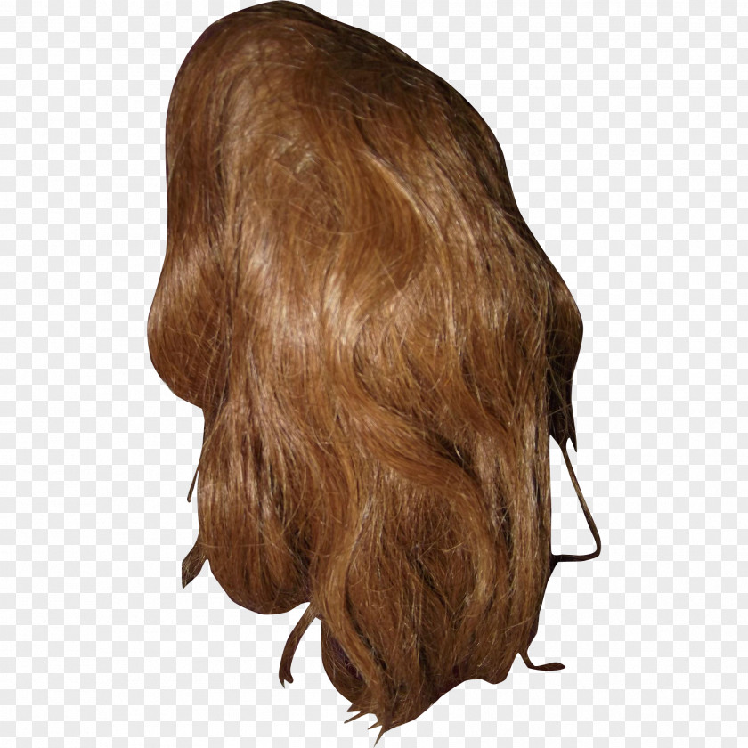 Wig Brown Hair Coloring Long PNG