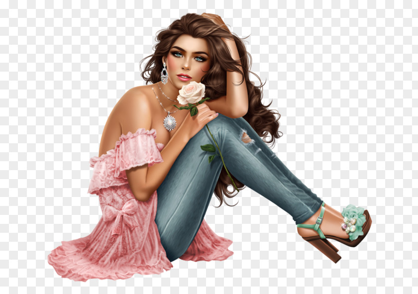 Woman Art Clip PNG