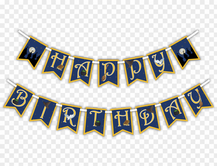 Birthday Paper Banner Bunting Balloon PNG