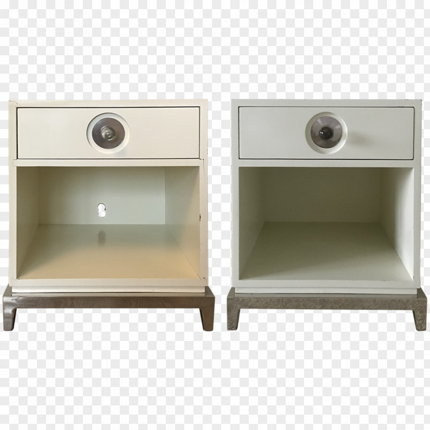 Decorative Silk Bedside Tables Drawer Angle PNG