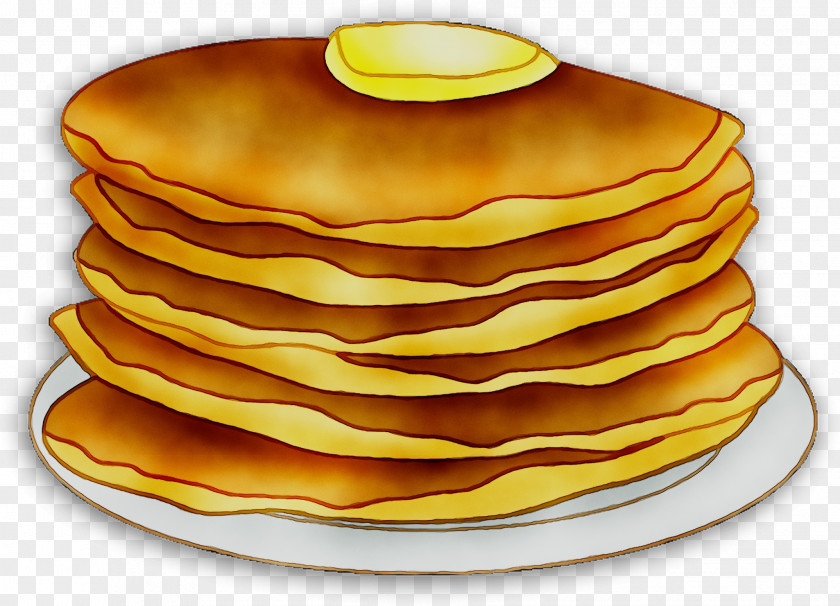 Pancake Yellow Junk Food PNG