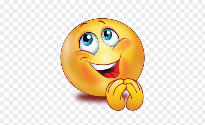 Smiley Emoji Emoticon Prayer PNG