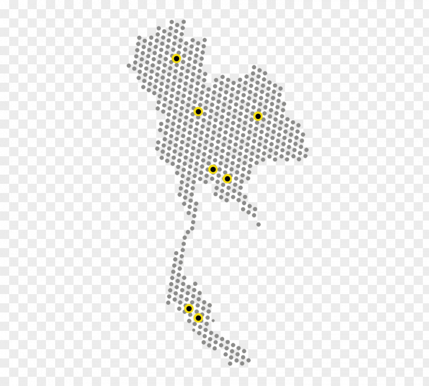 Thailand Map Art Angle Diagram PNG