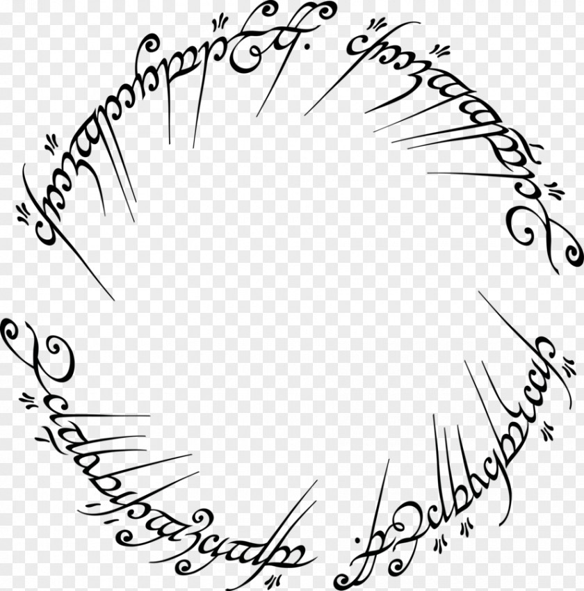The Hobbit Lord Of Rings Fellowship Ring One White Tree Gondor PNG