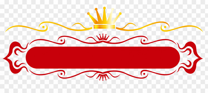 Vector Crown Red Border Lollipop PNG