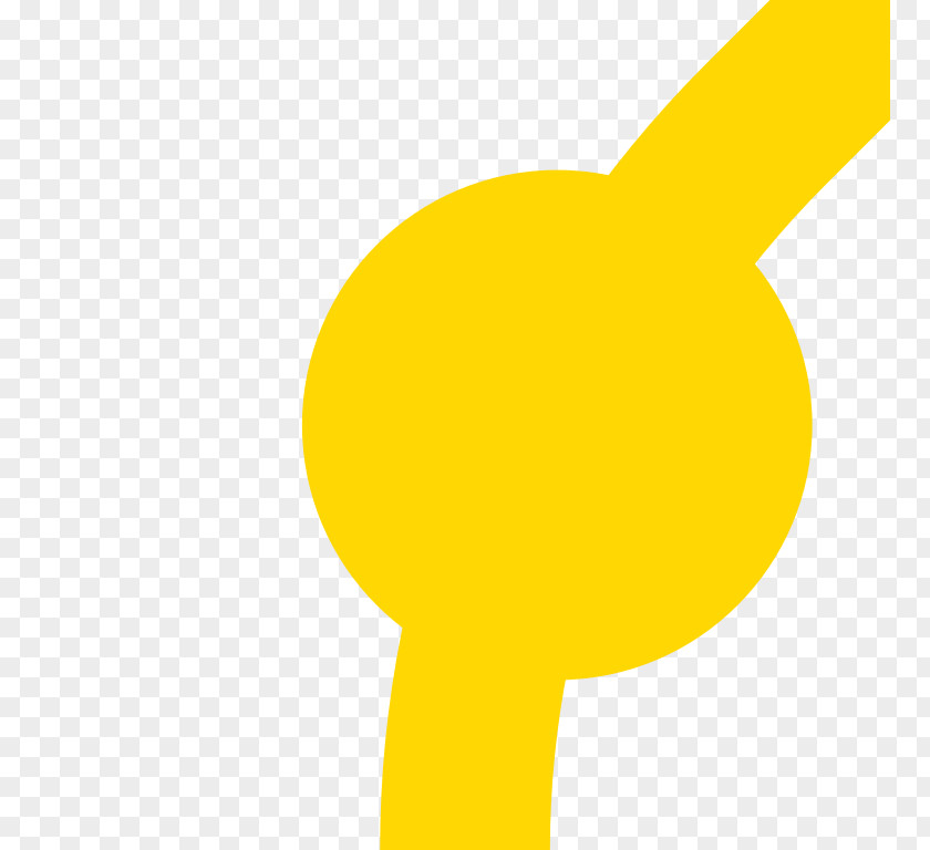 Yellow Lines Finger Joint PNG