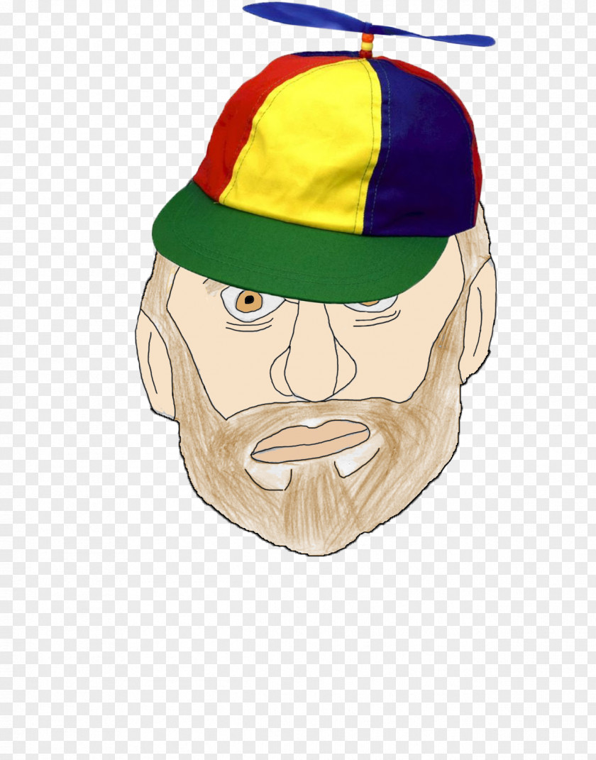 Hat Cap Facial Hair Cartoon PNG