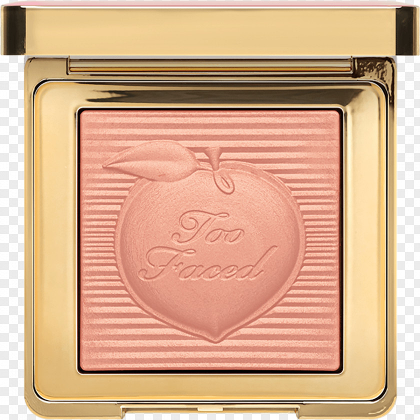 Peaches And Cream Cosmetics Too Faced Peach Perfect Foundation Chocolate Gold Eye Shadow Palette Face Powder PNG