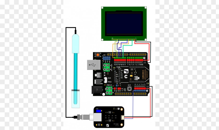 Robotics Electrical Conductivity Meter PH Arduino Electronic Circuit PNG