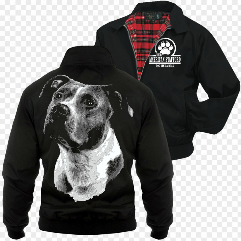 American Staffordshire Terrier T-shirt Harrington Jacket Coat Giubbotto PNG