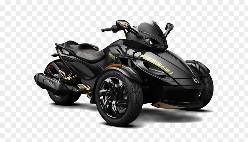 Can Am BRP Can-Am Spyder Roadster Motorcycles Suspension Honda PNG