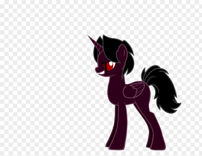 Dark Biography Pony Horse Pixel Art Cartoon PNG
