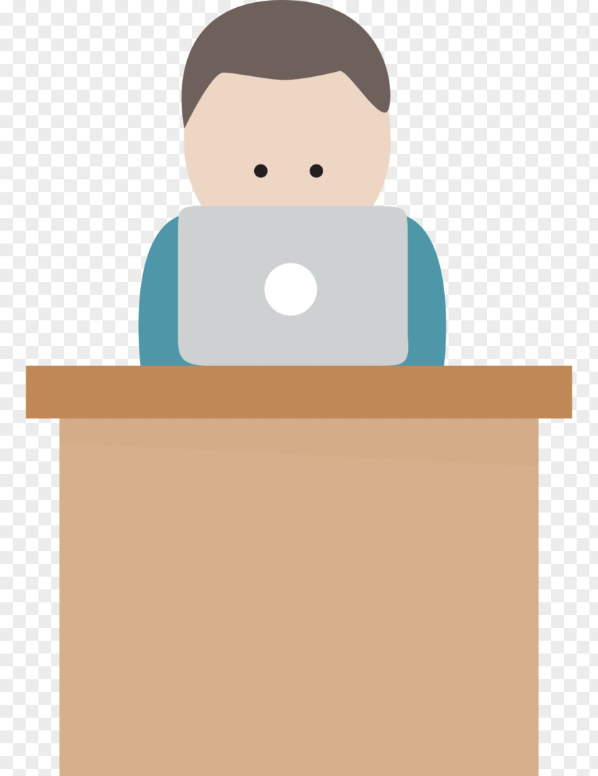 Desk Laptop Computer Keyboard Clip Art PNG