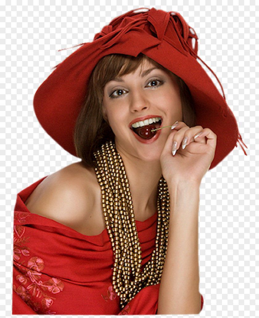 Tube Hat Woman PNG