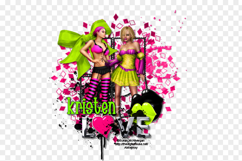 Barbie Graphic Design PNG