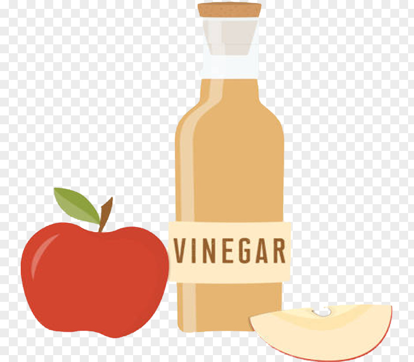 Fruit Juice Apple Cider Vinegar Drink Liqueur Bottle Food PNG