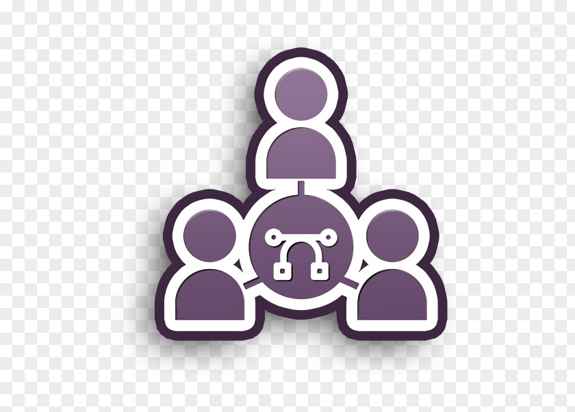 Network Icon Teamwork Graphic Design PNG