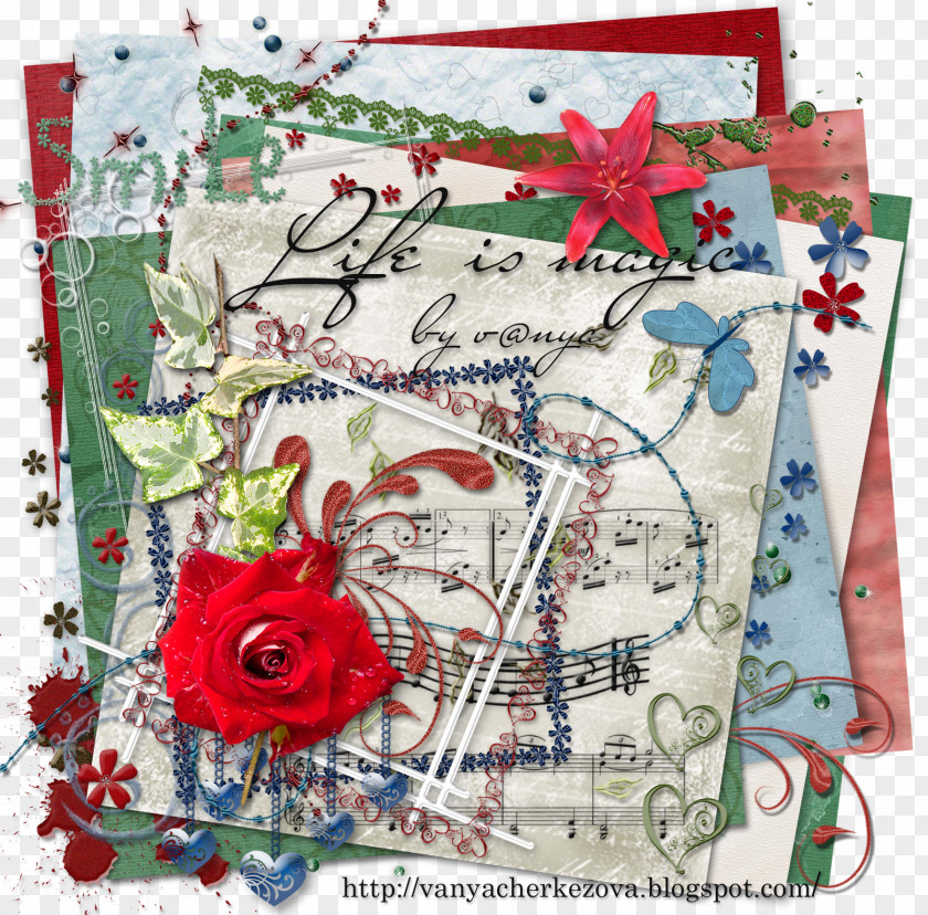 Scrapbooking Supply Textile Flower Creativity The Arts RED.M PNG