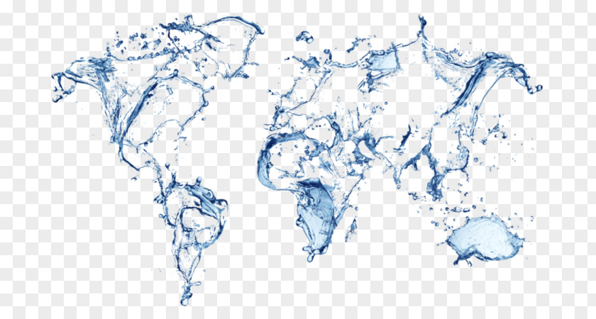 Watermark Map World Globe Abstract Art PNG