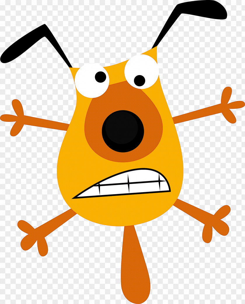 Yellow Cartoon Line Airplane Pleased PNG