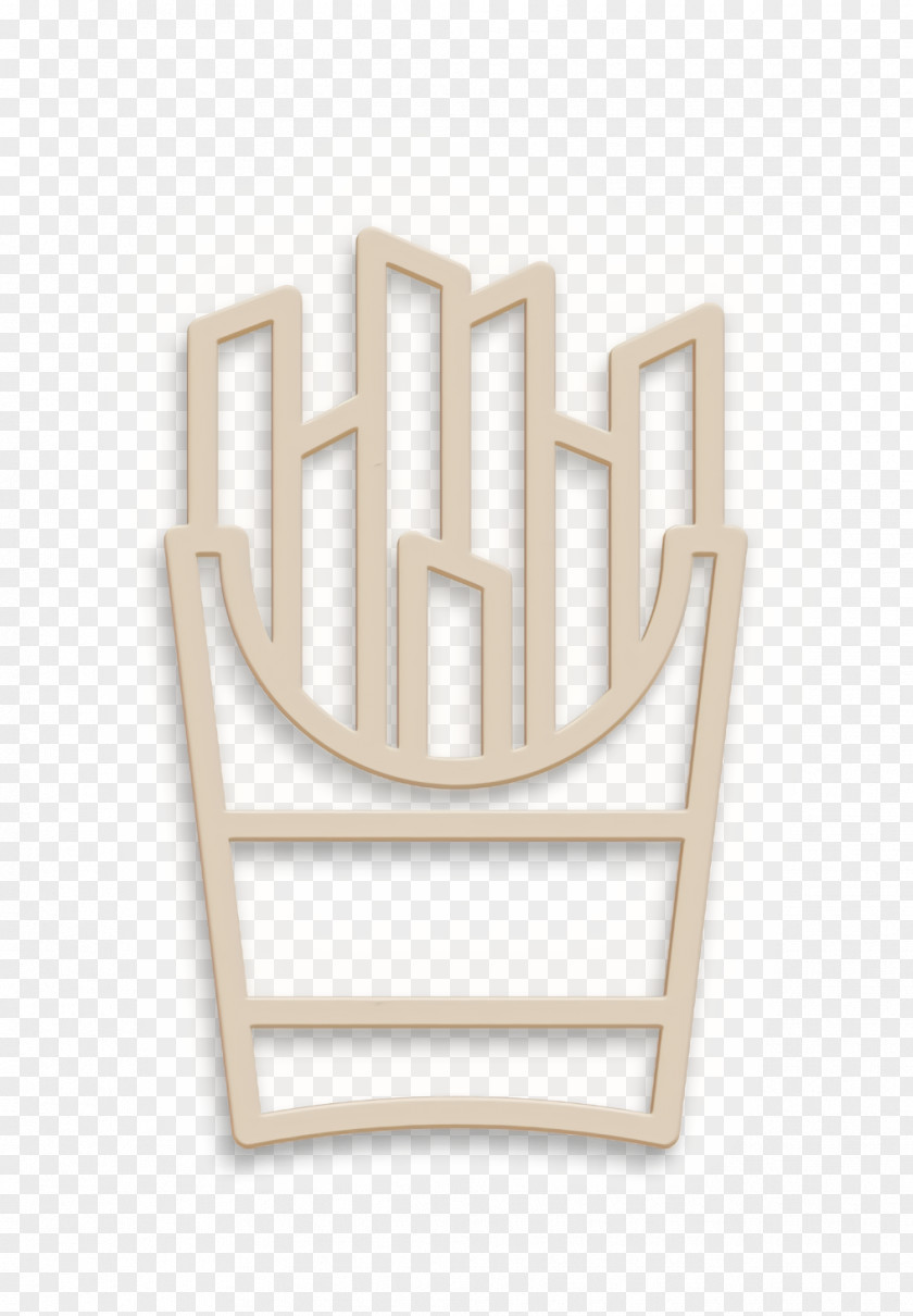 Fast Food Icon French Fries PNG