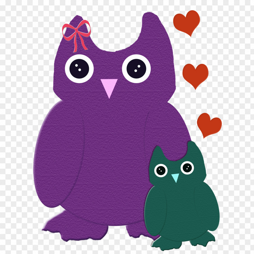 Owl Clip Art Pink M Beak PNG
