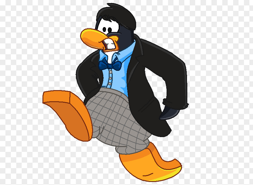 Penguin Headgear Beak Animated Cartoon PNG