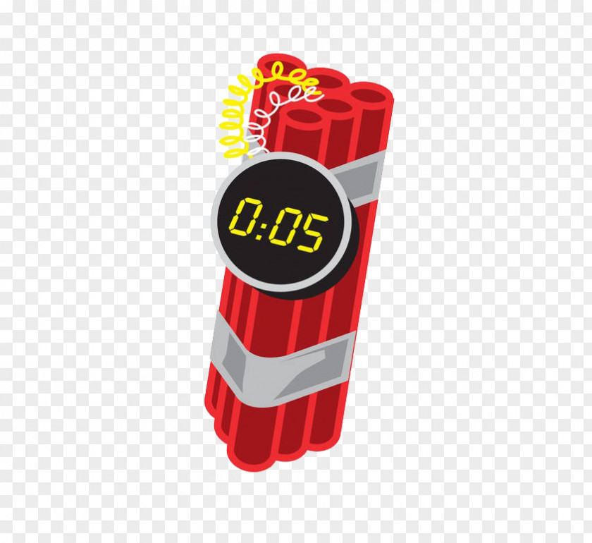 Red Timed Explosives Dynamite Royalty-free Clip Art PNG