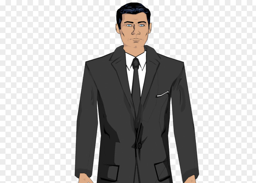 Sterling Archer Tuxedo M. Blazer PNG