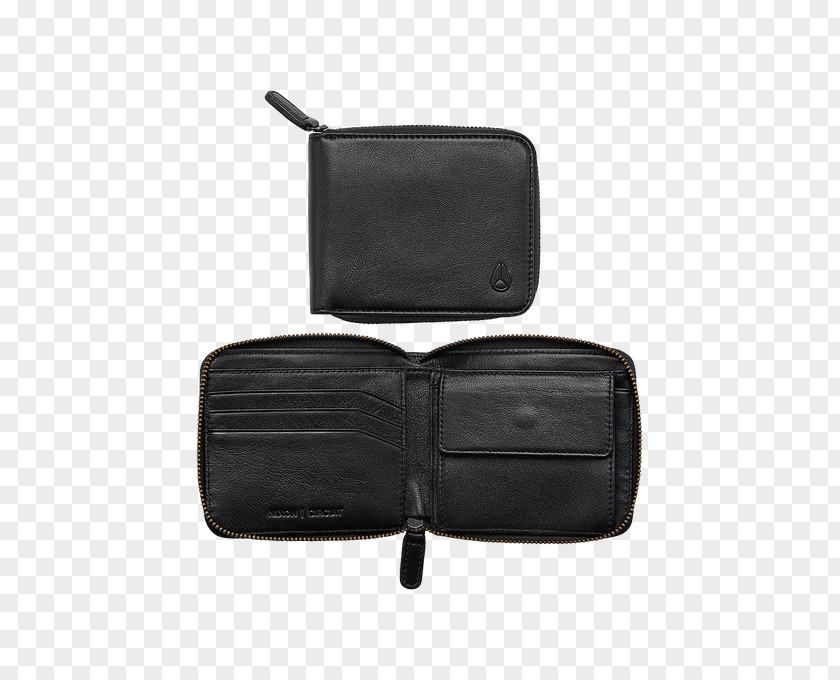 Black Circuit Zip Wallet Men TU Coin Purse Pocket BrieftascheZj NIXON PNG