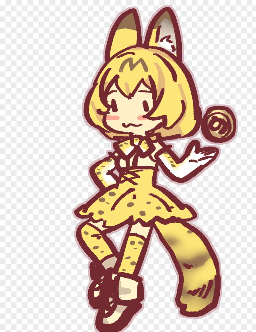 Cat Serval Kemono Friends Drawing PNG