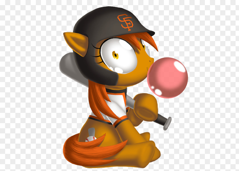 Giants Baseball Vertebrate Figurine Cartoon Character PNG