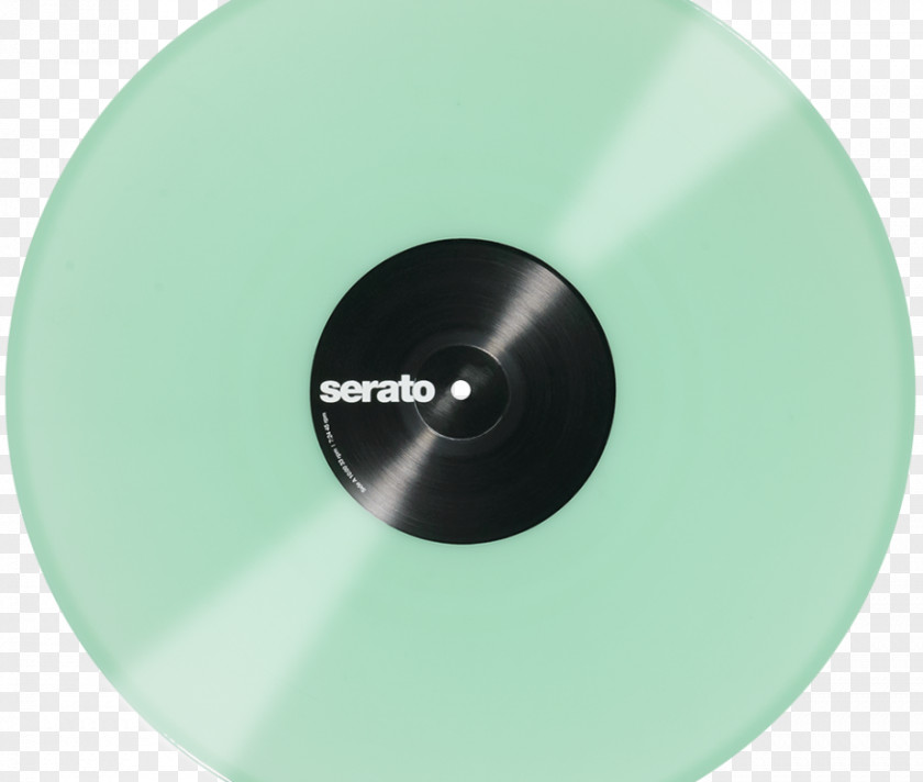 Glow In The Dark Compact Disc Serato Audio Research Phonograph Record Scratch Live Jockey PNG