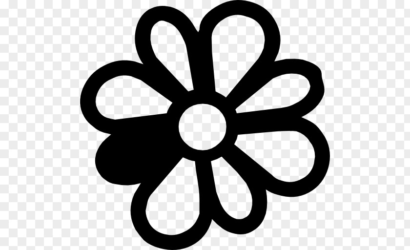 Logo Flower ICQ PNG
