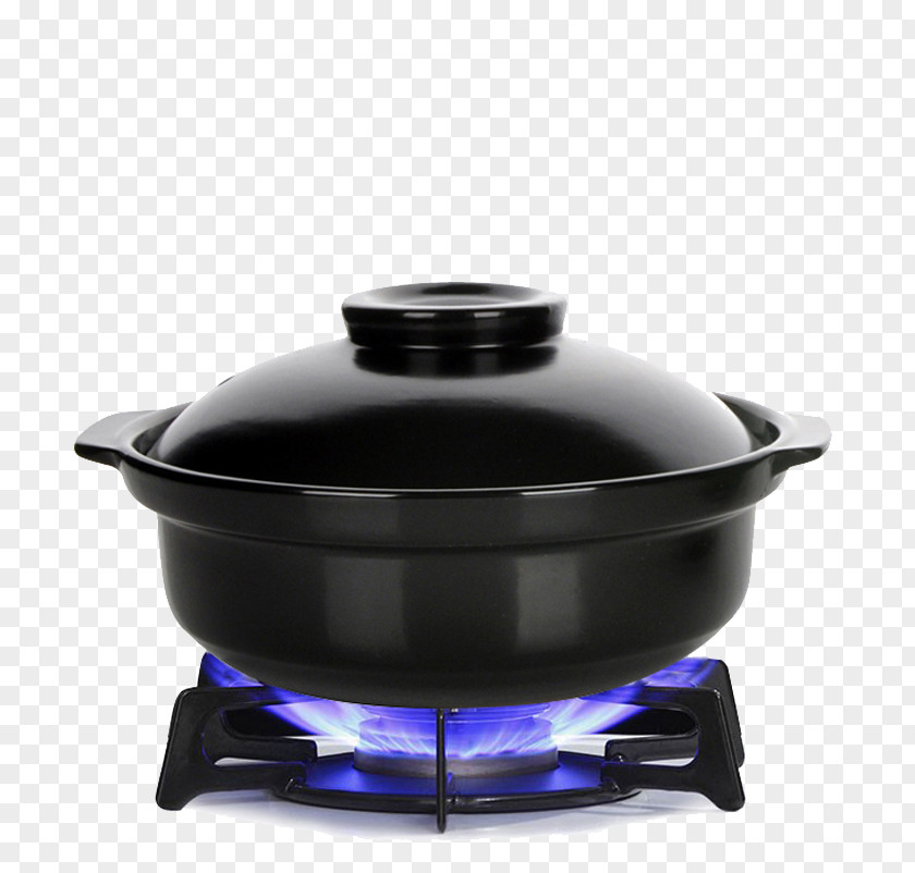 Steaming Casserole On The Fire Malatang Clay Pot Cooking Stock PNG