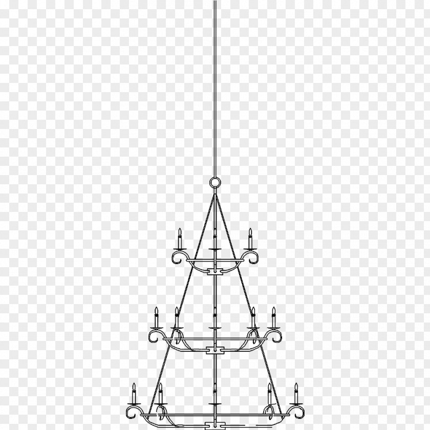 3d Lamp Line Angle White PNG