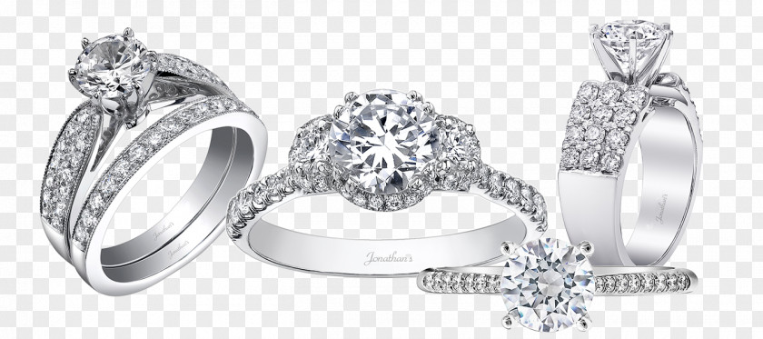 Bannerwedding Engagement Ring Jewelry District Jewellery Diamond PNG